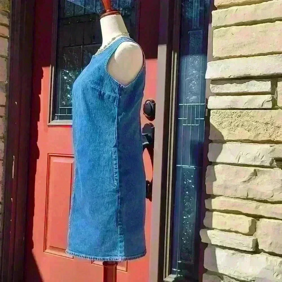 Jcrew denim dress with pockets size 00 - Picture 7 of 17